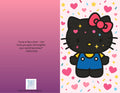 Hello Kitty Black Greeting Card