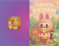 Labubu Birthday Greeting Card